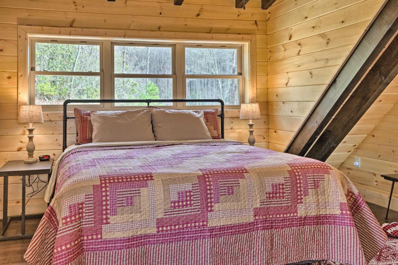 Hilltop Cabin On 5 Acres With Hot Tub And Waterfall! Bryson City Zewnętrze zdjęcie