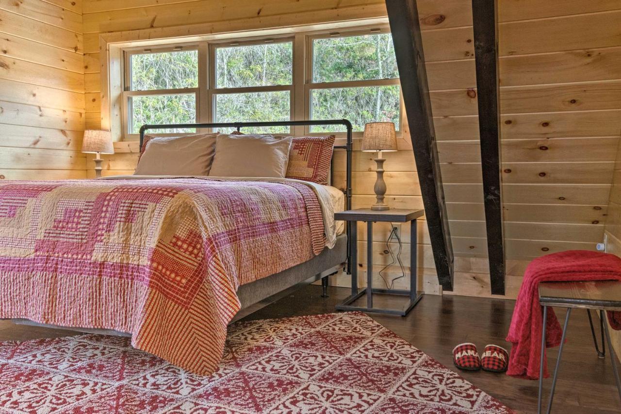 Hilltop Cabin On 5 Acres With Hot Tub And Waterfall! Bryson City Zewnętrze zdjęcie