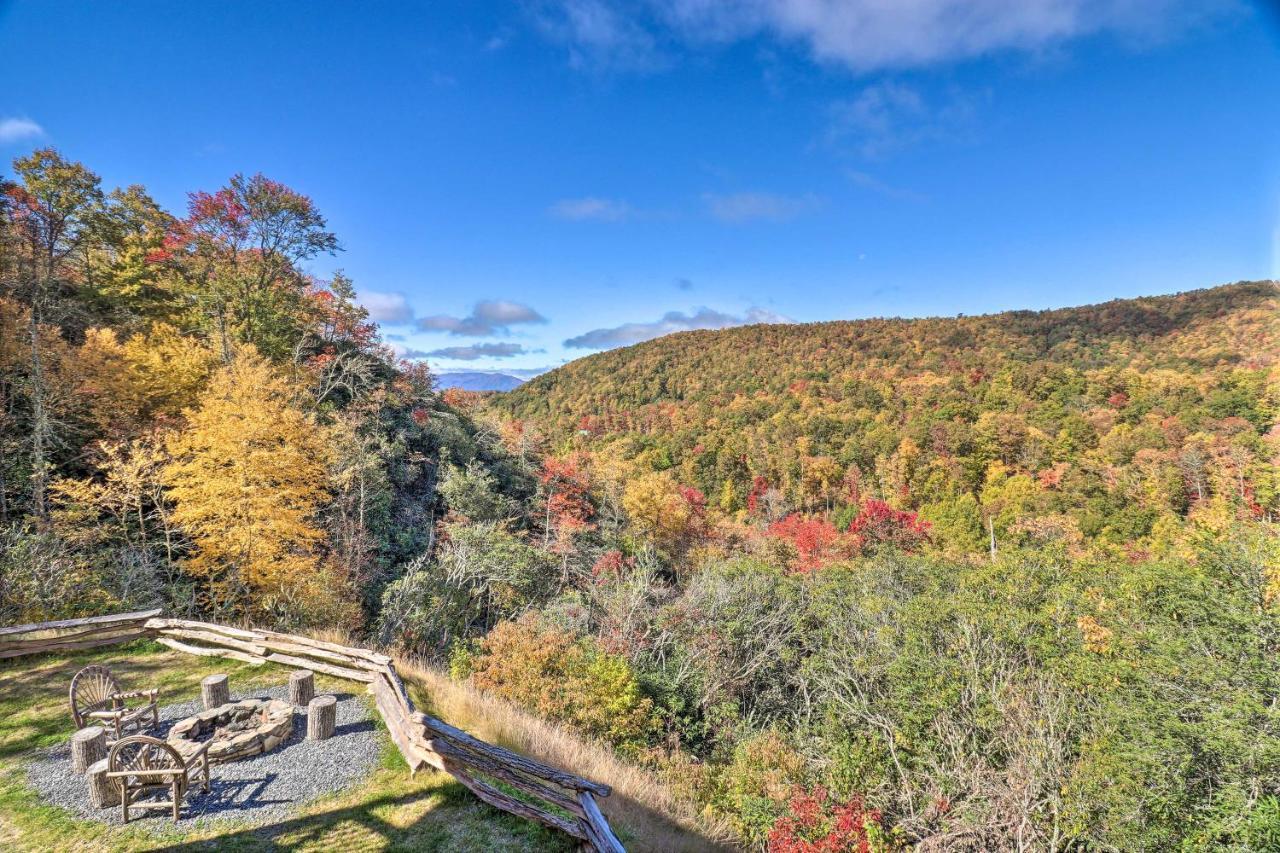 Hilltop Cabin On 5 Acres With Hot Tub And Waterfall! Bryson City Zewnętrze zdjęcie